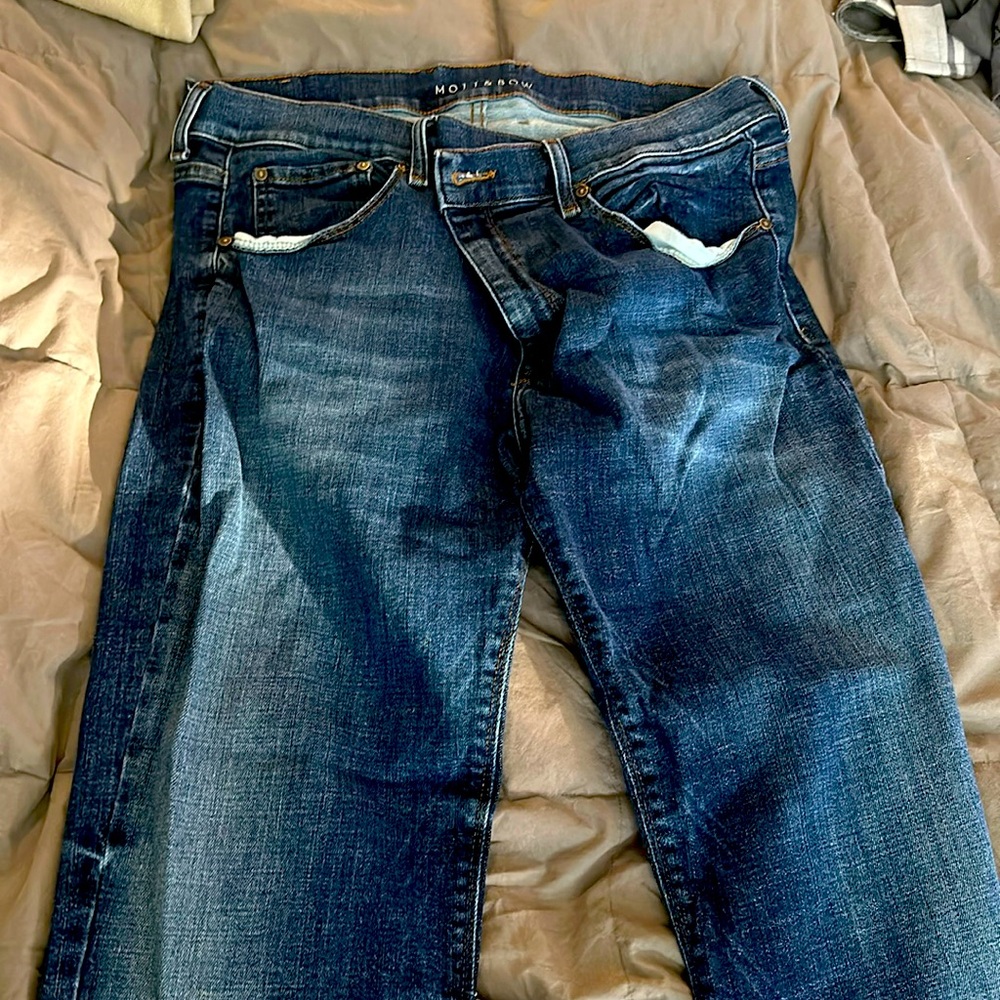 Mott & Bow Men’s Dark Wash Jeans - Slim 36x32